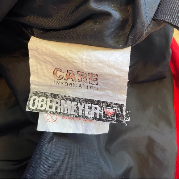 OBERMEYER Vintage Anorak Jacket 1/2 Zip Ski Snowboard Utility Windbreaker - Picture 9 of 16
